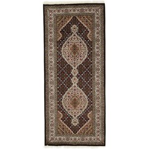 Noue a la main. Origine: India Tabriz Indi Tapis 89x205