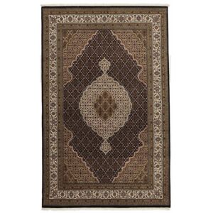 Noue a la main. Origine: India Tabriz Indi Tapis 193x304