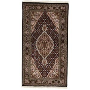 Noue a la main. Origine: India Tabriz Indi Tapis 91x166