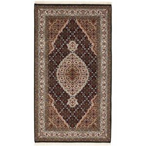 Noue a la main. Origine: India Tabriz Indi Tapis 93x167