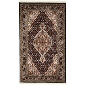 Noue a la main. Origine: India Tabriz Indi Tapis 94x162