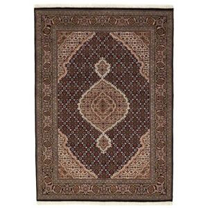 Noue a la main. Origine: India Tabriz Indi Tapis 145x202