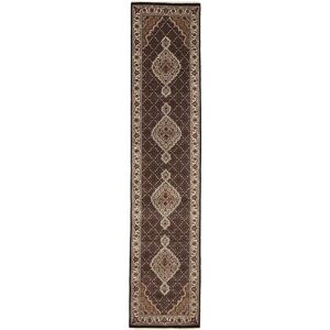 Noue a la main. Origine: India Tabriz Indi Tapis 81x370