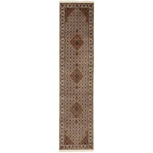 Noue a la main. Origine: India Tabriz Indi Tapis 82x350