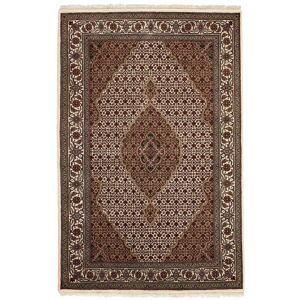 Noue a la main. Origine: India Tabriz Indi Tapis 137x210