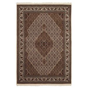 Noue a la main. Origine: India Tabriz Indi Tapis 145x210