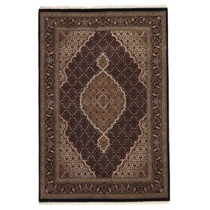 Noue a la main. Origine: India Tabriz Indi Tapis 141x209