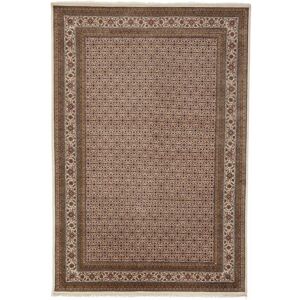 Noue a la main. Origine: India Tabriz Indi Tapis 249x360