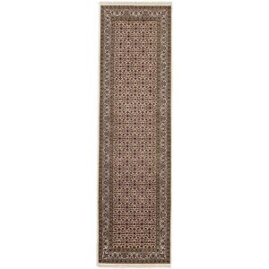 Noue a la main. Origine: India Tabriz Indi Tapis 88x297