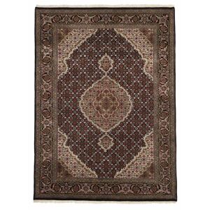 Noue a la main. Origine: India Tabriz Indi Tapis 148x202