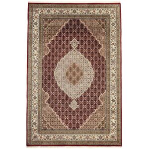 Noue a la main. Origine: India Tabriz Indi Tapis 198x298