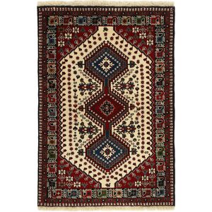 Noue a la main. Origine: Persia / Iran Yalameh Tapis 98x148