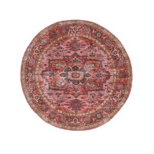 RugVista Georgia Oriental Tapis - Rouge / Rose Ø 120