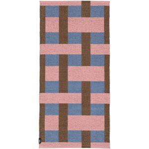 RugVista Checkson Tapis - Rose / Multicolore 70x150