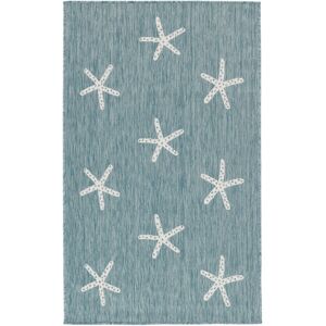 RugVista Marina Tapis - Turquoise 100x160