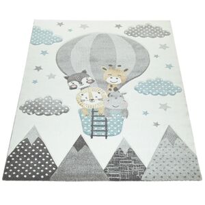 Paco Home Tapis enfant Cos 343 crème 240x340 cm