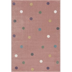 LIVONE Tapis enfant Happy Rugs Wheel rose/multicolore