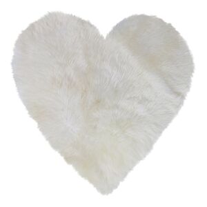 Heitmann Tapis de jeu agneau coeur blanc