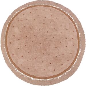 Tapis Petit Tapis enfant rond Juul dots pink Ø 130 cm