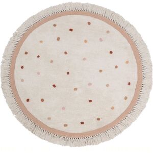 Tapis Petit Tapis enfant rond Valerie cream pink Ø 130 cm