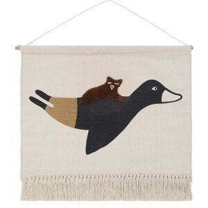 Tapis Petit Tapis enfant mural Birdy cream brown 70x50 cm 70 cm