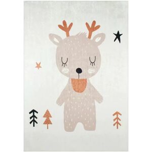 Nazar Rugs Tapis Enfant Motif Renne par Nazar Rugs - 80 x 150 cm - Tapis enfant