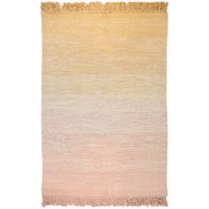 Nattiot Tapis Coton Kirthy Nude Rose par Nattiot - 100 x 150 cm - Tapis enfant