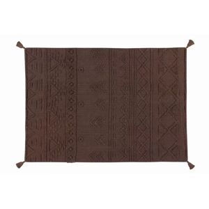 Lorena Canals Tapis Coton Tribu Soil Brown par Lorena Canals - 200 x 300 cm - Tapis enfant