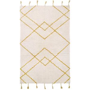 Nattiot Tapis Coton Viktor Lemon par Nattiot - 100 x 150 cm - Tapis enfant