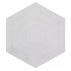 Lilipinso Tapis Coton Hexagone (gris) par Lilipinso - Tapis enfant