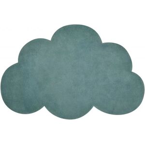 Lilipinso Tapis Coton Forme Nuage (vert) par Lilipinso - 67 x 100 cm - Tapis Nuage