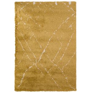 AFK Tapis shaggy SAHARA - Safran - Tapis polypropylène