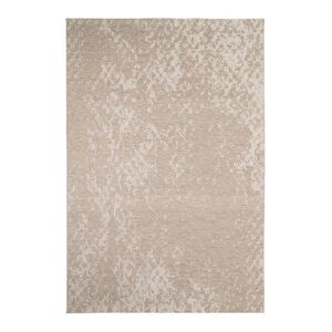 AFK Tapis deco interieur exterieur GLAM  en fibre Oeko-Tex 100 - beige sable - 115 cm x 170 cm - Tapis polypropylène