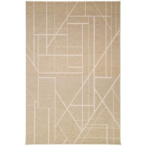 AFK Tapis intérieur extérieur Tempo - Beige sable - XL - Tapis polypropylène