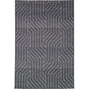 AFK Tapis intérieur extérieur Rythm - Bleu marine - XL - Tapis polypropylène