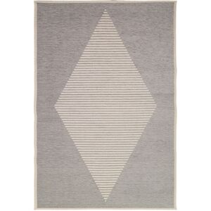 AFK Tapis intérieur extérieur DIATONIQUE - Gris perle - M - Tapis polypropylène