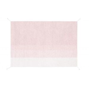 Lorena Canals Tapis Coton Lavable reversible Gelato Rose par Lorena Canals - 120 x 160 cm - Tapis enfant