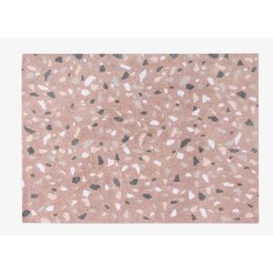 Lorena Canals Tapis Coton Lavable Terrazzo Rose Quartz par Lorena Canals - Tapis enfant