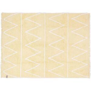 Lorena Canals Tapis Coton Hippy Jaune par Lorena Canals - Tapis enfant