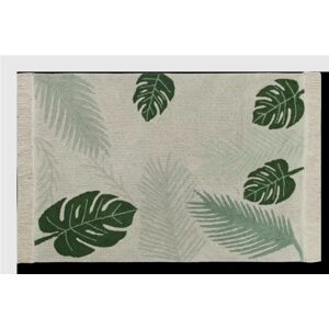 Lorena Canals Tapis Coton Tropical Vert par Lorena Canals - Tapis enfant