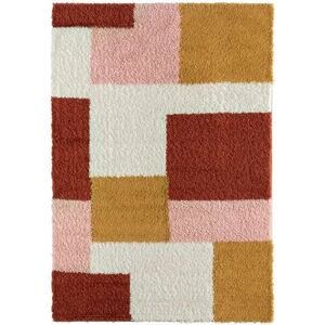 Nazar Rugs Tapis Enfant Terra Cotta Rose Crème Et Jaune par Nazar Rugs - Tapis enfant