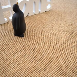 Tapis sur mesure Tissé plat - Mahé - Naturel