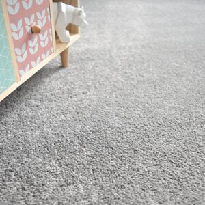 Tapis sur mesure Manège Velours - Gris éléphant