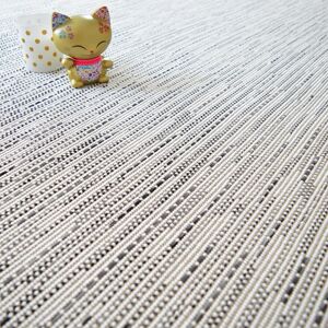 Tapis sur mesure Tisse plat - Borneo - Blanc