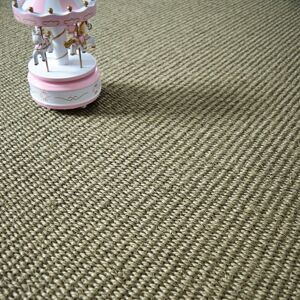 Tapis sur mesure Sisal - Quintana - Grège