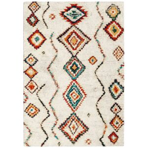 140x200 Tapis motif Berbère - Azilal multicolore