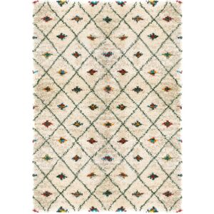 160x230 Tapis motif Berbère - Patan coloré