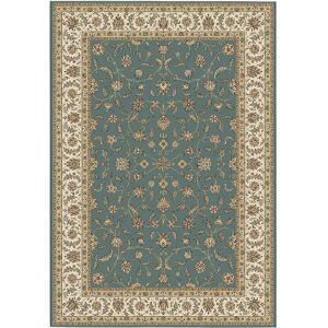 200x290 Tapis style persan en velours ras - Kiana - Vert antique