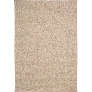 120x170 Tapis de salon ou chambre - Bouclette - Marron praline