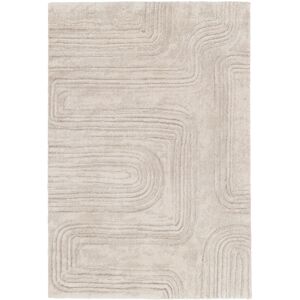 160x230 Tapis de salon doux a motif organique - Deva - Grege